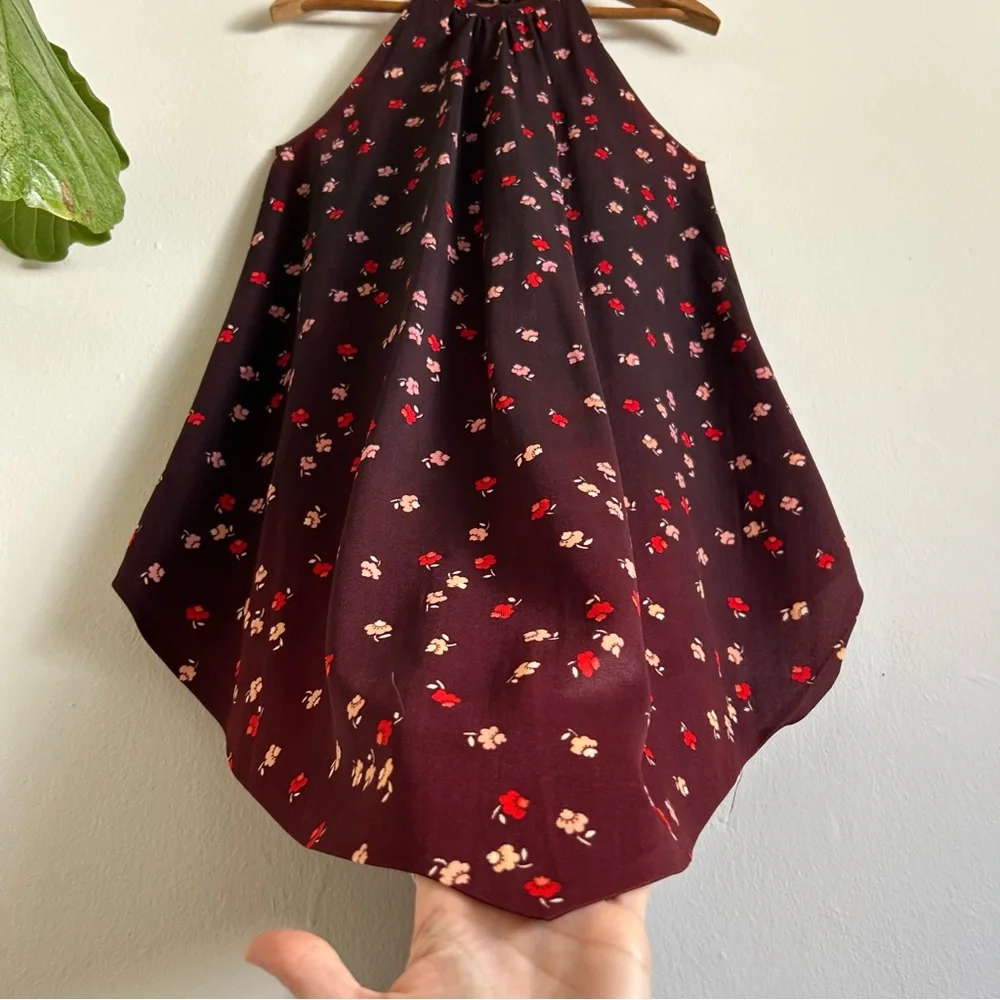 Vintage Pointed Hem Minidress - Picture 9 of 9